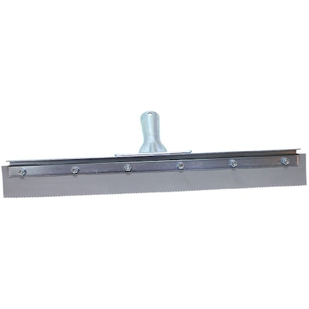 The Brush Man 18 in Floor Squeegee, 1/8 in Serrations, Non-Marking, 6PK FS18SE-1/8